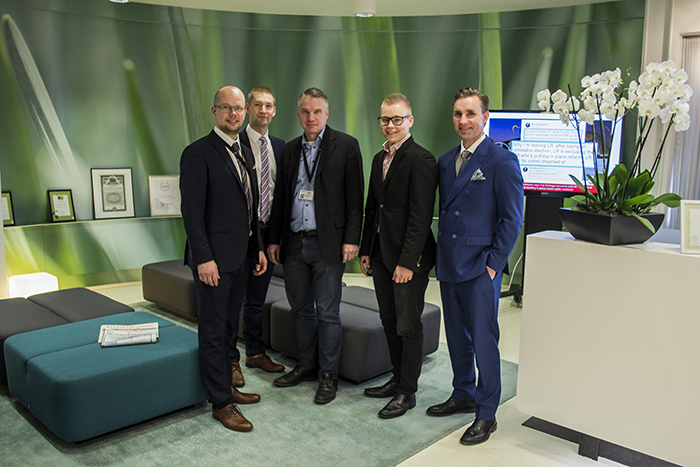 A team picture of MuniFin´s and FA Solutions` digital experts.