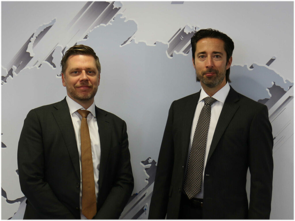 Joakim Holmström, MuniFin and Henrik Husman, Nasdaq Helsinki