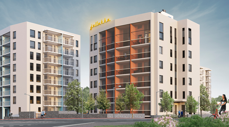 Picture of artist building Jallukka