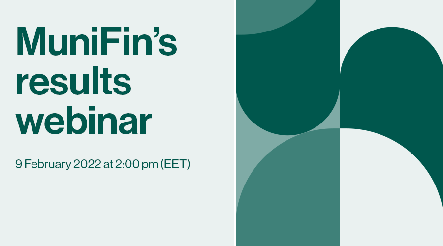 MuniFin's results webinar 25th January 2022