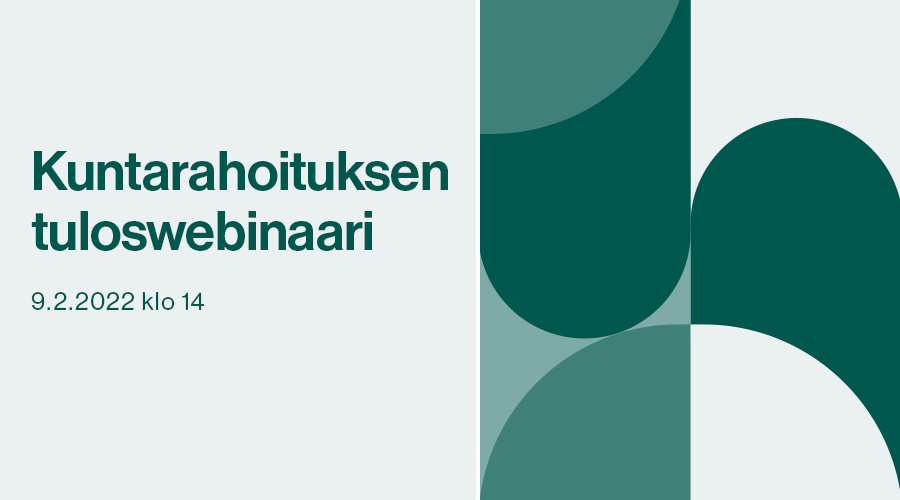 Kuvituskuva 9.2. järjestettävälle Kuntarahoituksen tuloswebinaarille