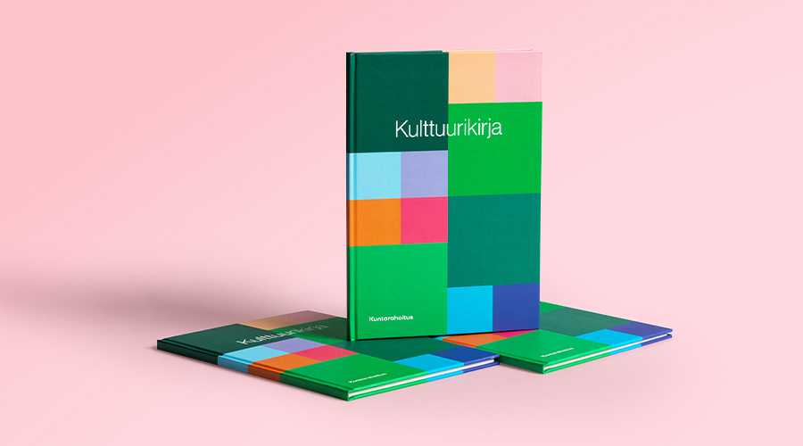 Photo of MuniFin's colorful culture book