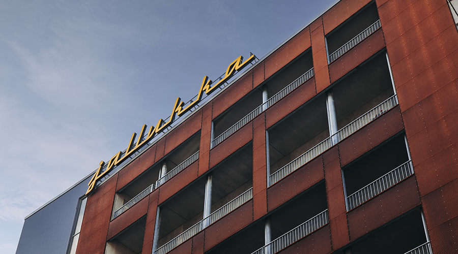 Jallukka Jätkäsaaressa on Elmun ja Y-Säätiön rakennuttama asuntokohde.