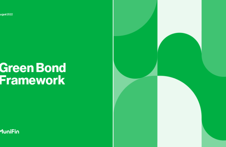 MuniFin's Green Bond Framework cover photo