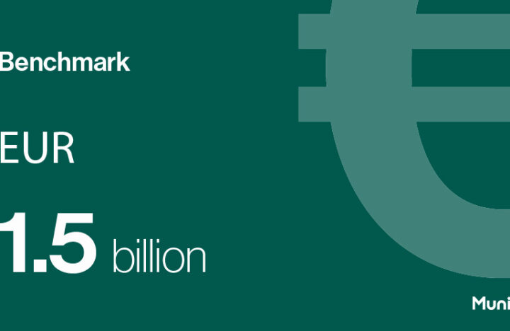 Benchmark EUR 1.5 billion by MuniFin