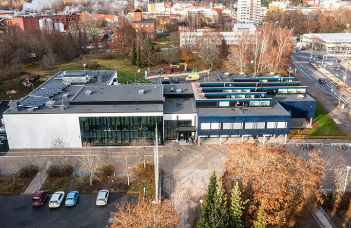 Kuvassaon Valkeakosken kulttuurikeskus.