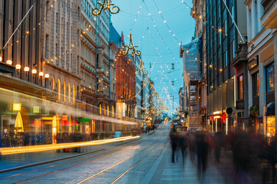 Jouluinen Aleksanterinkatu