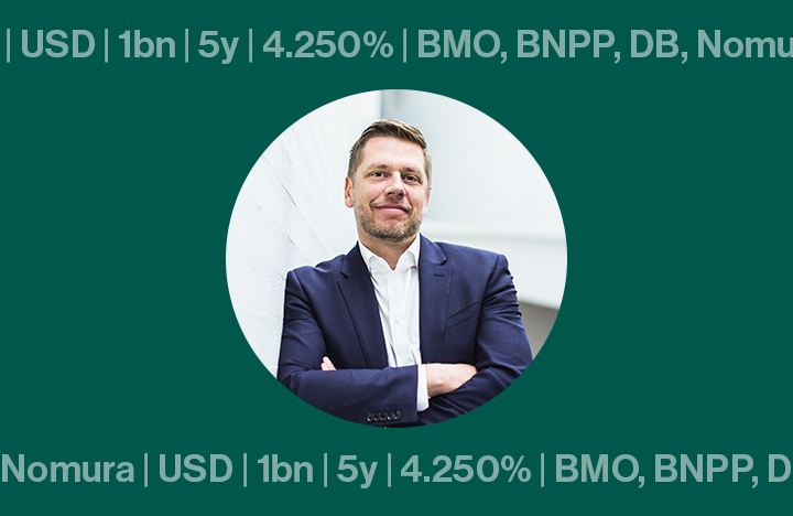 Photo of Joakim Holmström with benchmark transaction details
