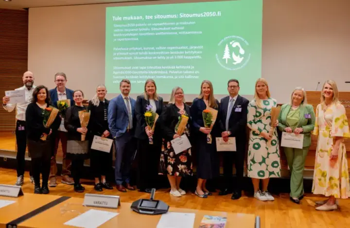 MuniFin awarded for its sustainability commitment