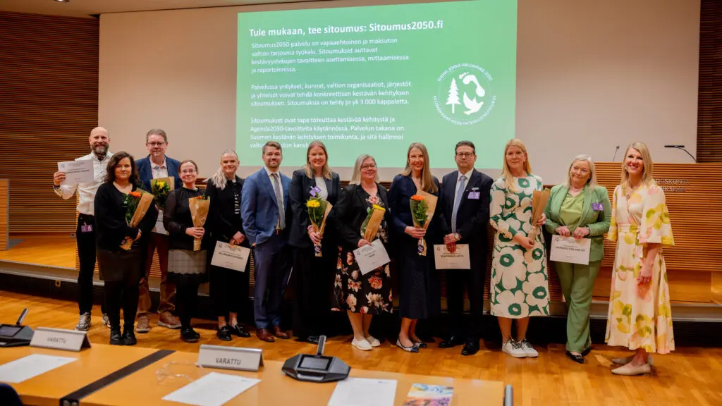 MuniFin awarded for its sustainability commitment